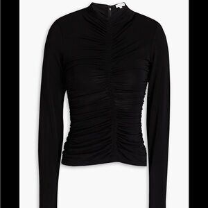 A.L.C. Ansel Black ruched top